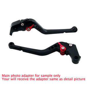 2008-2011 YAMAHA YZF R125 Long Clutch Brake Lever Black Generic