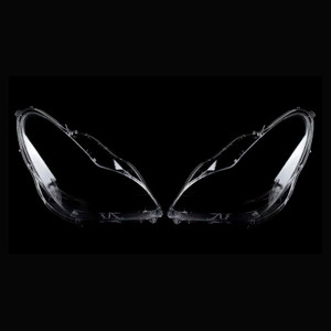 2006-2011 Mercedes W219 CLS350 CLS500 2PCS Front Headlight Glass Clear Cover Generic