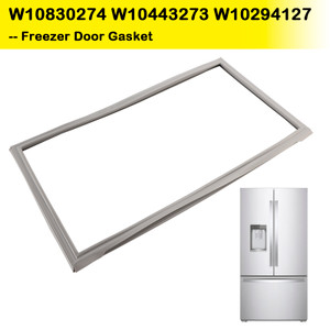 W10830274 Freezer Door Gasket for Maytag Refrigerator W10443273 W10294127