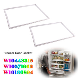 2 X W10443315 Freezer Door Gasket for Kenmore Refrigerator W10571962 W10130894