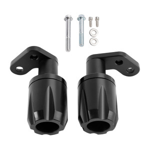 2024-2025 KAWASAKI ZX-6R ZX 6R Frame Crash Guard Sliders Bobbins Protection Black Generic