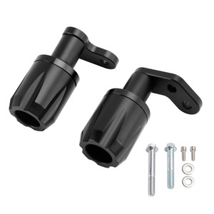 2024-2025 KAWASAKI ZX-6R ZX 6R Frame Crash Guard Sliders Bobbins Protection Black Generic