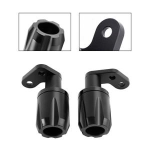 2024-2025 KAWASAKI ZX-6R ZX 6R Frame Crash Guard Sliders Bobbins Protection Black Generic
