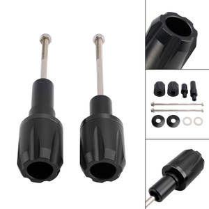 2017-2023 KAWASAKI NINJA 650 Aluminum Frame Crash Slider Protection Black Generic