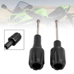 2017-2023 KAWASAKI NINJA 650 Aluminum Frame Crash Slider Protection Black Generic