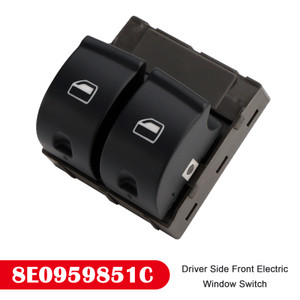 2010-2014 Audi TTRS Coupe/ Roadster Driver Side Front Electric Window Switch 8E0959851C Generic