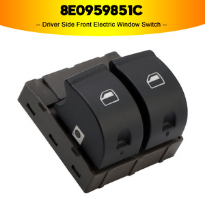 2010-2014 Audi TTRS Coupe/ Roadster Driver Side Front Electric Window Switch 8E0959851C Generic