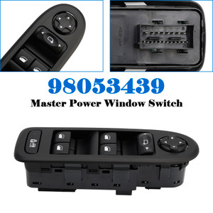 2008-2013 Peugeot 308 508 Hatchback Wagon Master Power Window Switch 98053439 Generic