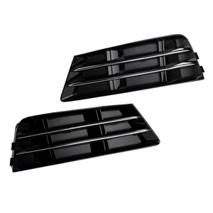 2016-2018 AUDI A4 B9 2PCS Front Fog Light Grille Lower Bumper Grille Generic
