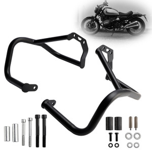 2024-2025 BMW R12 NineT Engine Guard Crash Bar Frame Protector Bumper Steel black Generic