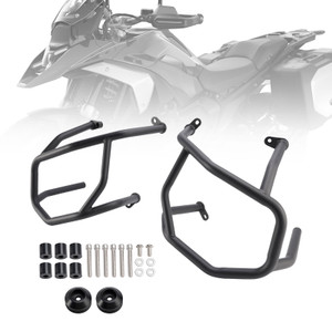 2024-2025 Bmw R1300Gs Lower Engine Guard Frame Crash Bar Steel Black Generic
