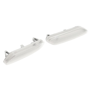 2012-2017 MINI R60 COUNTRYMAN R61 PACEMAN L+R Side Marker Lamp Turn Signal Light Housing White Generic