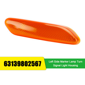2012-2017 MINI R60 COUNTRYMAN R61 PACEMAN Left Side Marker Lamp Turn Signal Light Housing Yellow Generic