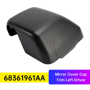 2018-2023 Jeep Wrangler JL Gladiator Mirror Cover Cap Trim Left Driver Generic