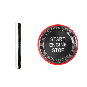 BMW 1-8 Series E Chassis Start Stop Engine Button Crystal Red Generic