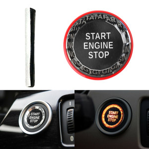 BMW 1-8 Series E Chassis Start Stop Engine Button Crystal Red Generic
