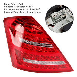2007-2013 Mercedes Benz W221 S-Class Left LED Tail Light Lamp 2218201364 Generic
