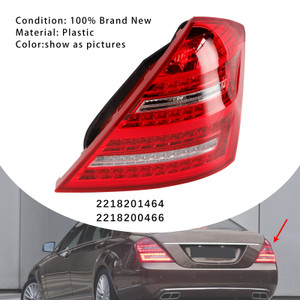 2007-2013 Mercedes Benz W221 S-Class Right LED Tail Light Lamp 2218201464 Generic