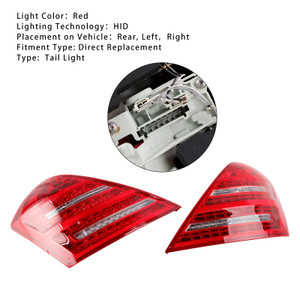2007-2013 Mercedes Benz W221 S-Class Left+Right LED Tail Light Lamp 2218201364 464 Generic