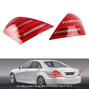 2007-2013 Mercedes Benz W221 S-Class Left+Right LED Tail Light Lamp 2218201364 464 Generic