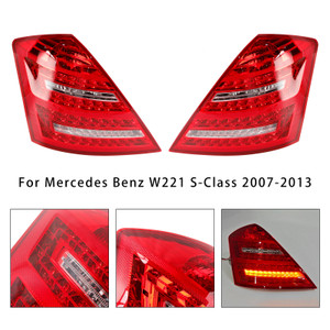 2007-2013 Mercedes Benz W221 S-Class Left+Right LED Tail Light Lamp 2218201364 464 Generic