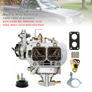 1986-1993 Mazda B2000 2.0L 2.2L Weber 32/36 DGV DGEV DGAV 2 Barrel Carburetor 22680 Generic