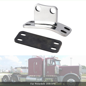 Cab Lower Exhaust Stack Bracket Stainless 14-12998 For Peterbilt 359/379