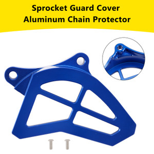 1993-2004 Yamaha YZ125 Sprocket Guard Cover Aluminum Chain Protector Blue Generic