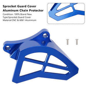 1993-2004 Yamaha YZ125 Sprocket Guard Cover Aluminum Chain Protector Blue Generic