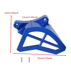1993-2004 Yamaha YZ125 Sprocket Guard Cover Aluminum Chain Protector Blue Generic