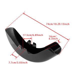1989-2013 Harley-Davidson Touring ABS Black Front Fender Generic