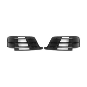 2016-2019 Audi Q7 S-Line 2X Car Front Bumper Fog Light Grilles Generic