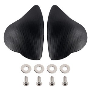 2017-2024 Yamaha YZF-R6 YZF-R7 Mirror Eliminators Hole Cap Kit Black Generic