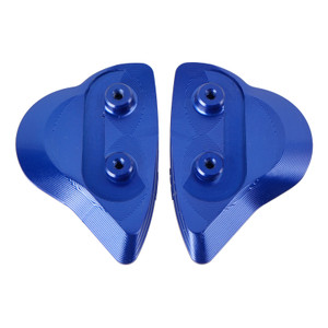 2017-2024 Yamaha YZF-R6 YZF-R7 Mirror Eliminators Hole Cap Kit Blue Generic