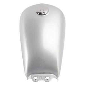 1994-1999 Suzuki GN 125 (NF41A) 4T Retro Gas Fuel Tank Gloss Silver Generic