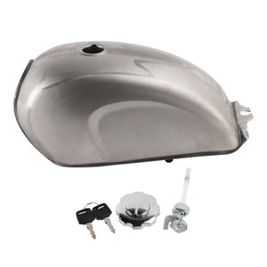 Unpainted Motorcycle Fuel Gas Tank For CFmoto Mandrill Cafe Racer 2.4 Gallon 9L