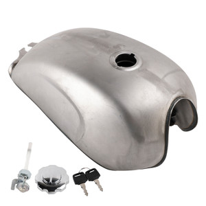 Unpainted Motorcycle Fuel Gas Tank For CFmoto Mandrill Cafe Racer 2.4 Gallon 9L