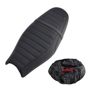 2016-2024 TRIUMPH Street Twin Twin 900 Rider Passenger Seat Front Rear Cushion BlackC Generic