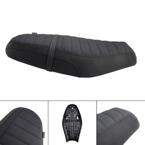 2016-2024 TRIUMPH Street Twin Twin 900 Rider Passenger Seat Front Rear Cushion BlackC Generic