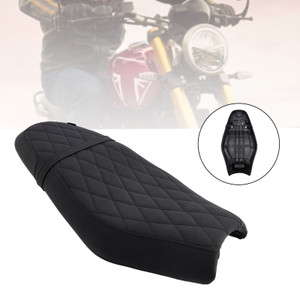 2024-2025 Triumph SPEED 400 SCRAMBLER 400X Rider Passenger Seat Front Rear Cushion BlackA Generic