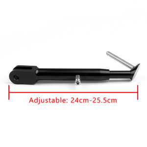Adjustable Lowered Side Kickstand CNC Aluminum For Yamaha MT-07 FZ-07 13-17 Black