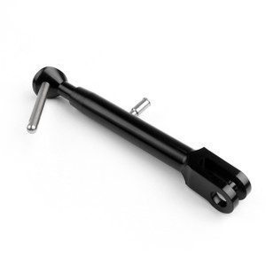 Adjustable Lowered Side Kickstand CNC Aluminum For Yamaha MT-07 FZ-07 13-17 Black