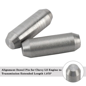 Alignment Dowel Pin for Chevy LS Engine to Transmission Extended Length 1.875"