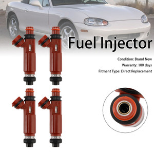 1999-2001 Mazda Miata 1.8L Fuel Injector 4PCs 1955003310 Generic