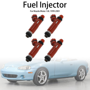 1999-2001 Mazda Miata 1.8L Fuel Injector 4PCs 1955003310 Generic