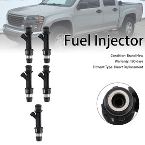 2006-2007 Isuzu i-350 i-370 3.5L I5 5PCS Fuel Injector 17113588 17113668 Generic