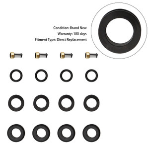 1986-1991 Mazda RX7 FC 4PCS Fuel Injectors Repair Kit 195500-1350 Generic