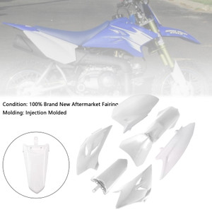 2006-2021 Yamaha TTR50 Body Plastic Kit Front Rear Fender Fairing White Generic