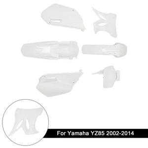 2002-2014 Yamaha YZ85 Body Plastic Kit Fender Fairing White Generic