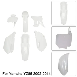 2002-2014 Yamaha YZ85 Body Plastic Kit Fender Fairing White Generic